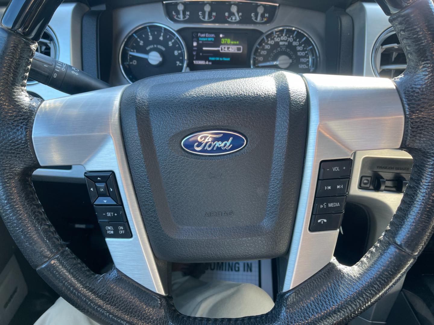 2012 Gray /Brown Ford F-150 Platinum Crew Cab 4WD (1FTFW1ET3CF) with an 3.5L V6 DOHC 24V TWIN TURBO engine, 6-Speed Automatic transmission, located at 11115 Chardon Rd. , Chardon, OH, 44024, (440) 214-9705, 41.580246, -81.241943 - Photo#31